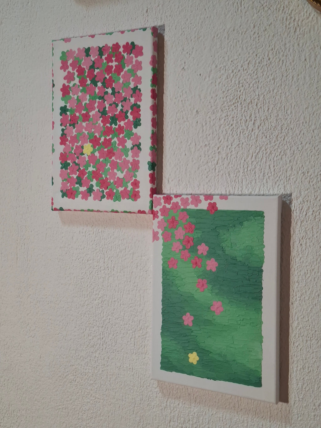 Dyptique "Les fleurs partagées " (2026)