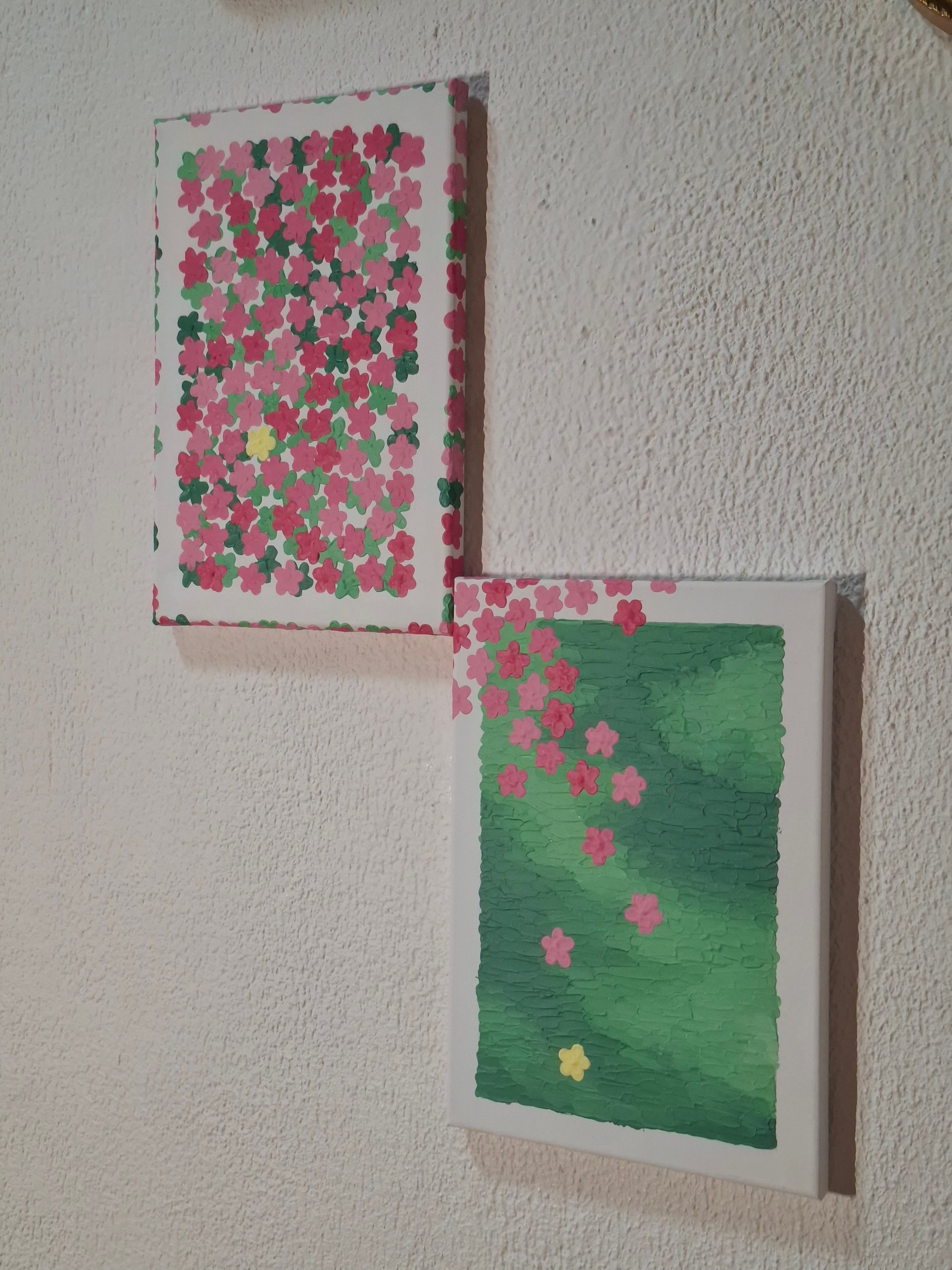 Dyptique "Les fleurs partagées " (2026)